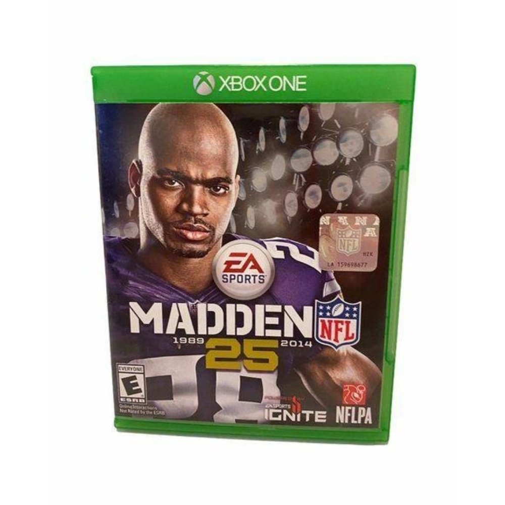 E.A. Sports NFL Madden 25 Xbox One Video Game Disk and Game Case
